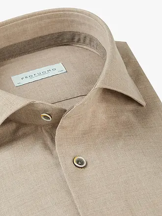 PROFUOMO | Chemise Slim Fit | beige